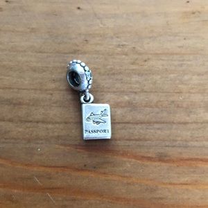 Passport Travel Pandora Charm